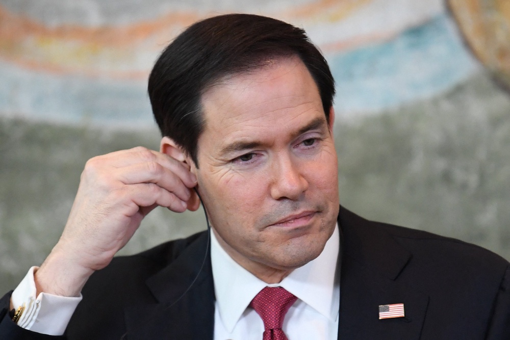 US secretary of state Marco Rubio quashed hopes of an imminent end to the war (AFP/Getty)