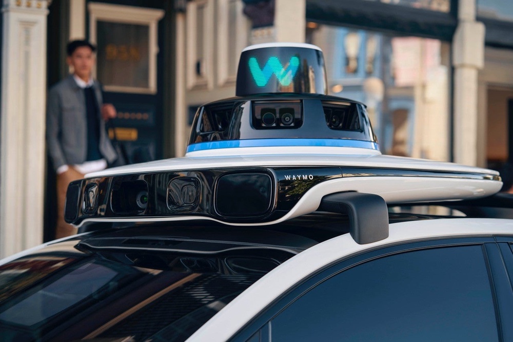 he company also said it had paused its operations in Atlanta after a robotaxi stopped in flood water (PA)