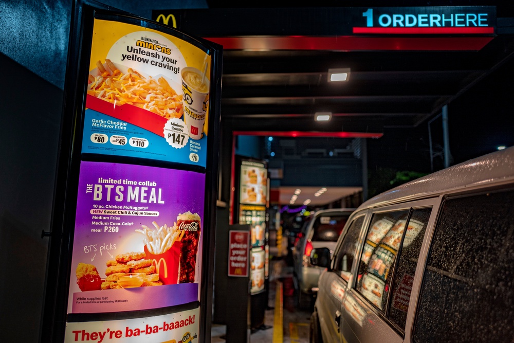 BTS themselves are seasoned collaborators, having partnered with McDonald's in 2021 for a global meal promotio (Getty)