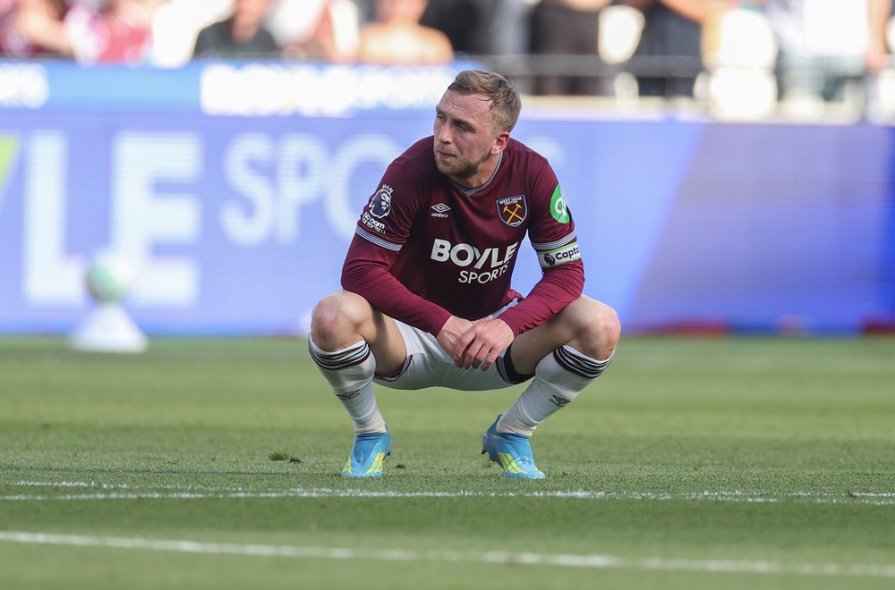 Club captain Jarrod Bowen may leave West Ham this summer (Getty)