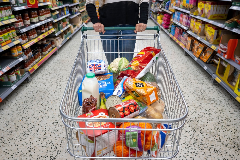 Shoppers leaned on promotions to keep costs down, with 30.3 per cent of sales involving a deal last month, up from 28.4 per cent a year ago (Getty)