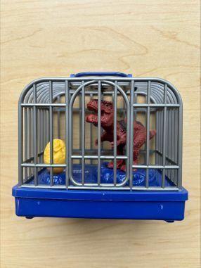 The recall also includes two electronic cage-style toys with easily accessible battery compartments on their bases, which can be opened too easily, according to investigators (CPSC)