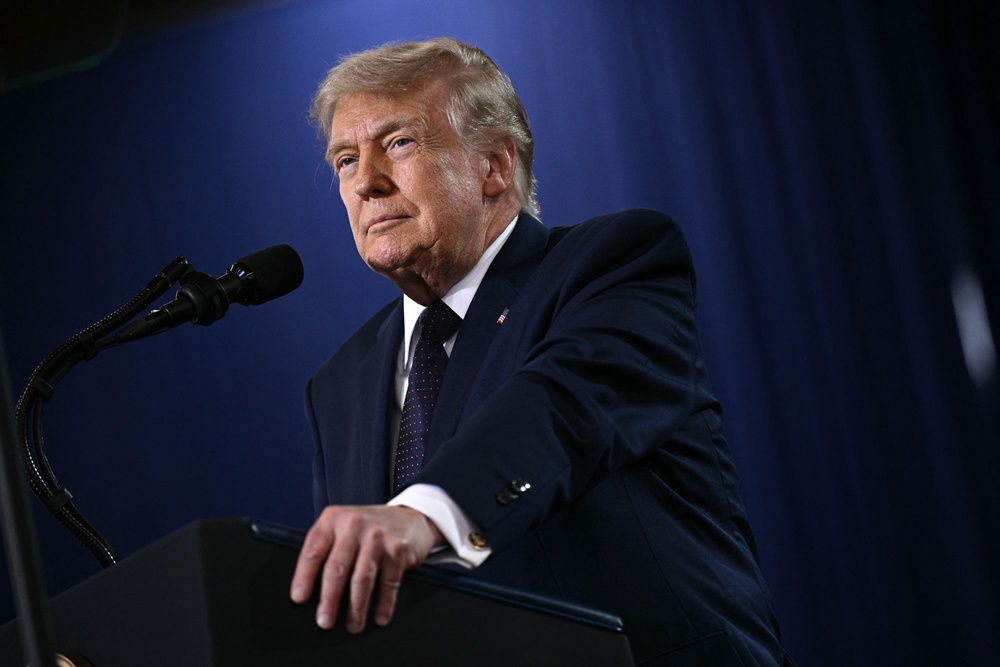 Owens, once a loyal supporter of President Donald Trump, has increasingly moved away from the MAGA base in the past year (AFP via Getty Images)