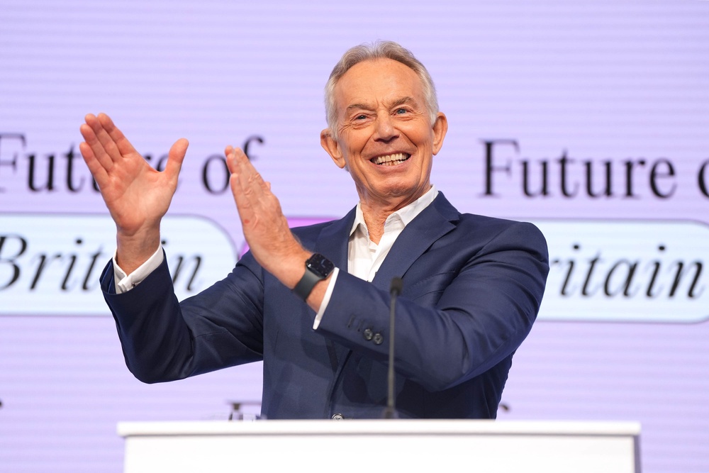Sir Tony Blair was prime minister for 10 years and won three general elections for Labour (Yui Mok/PA) (PA Archive)
