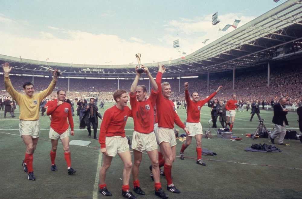 Gordon Banks (far-left) kept four clean sheets in England's run to World Cup glory in 1966 (Getty Images)