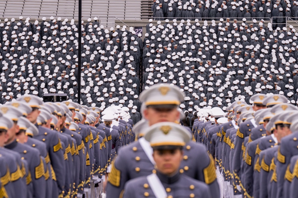 U.S. military academies have reportedly removed books and altered curricula to comply with Trump administration directives eliminating ‘wokeness’ and DEI from the armed forces (Getty)
