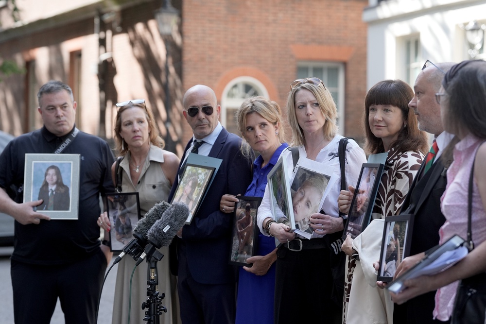 Bereaved parents met with the Prime Minister on Tuesday (Stefan Rousseau/PA) (PA Wire)