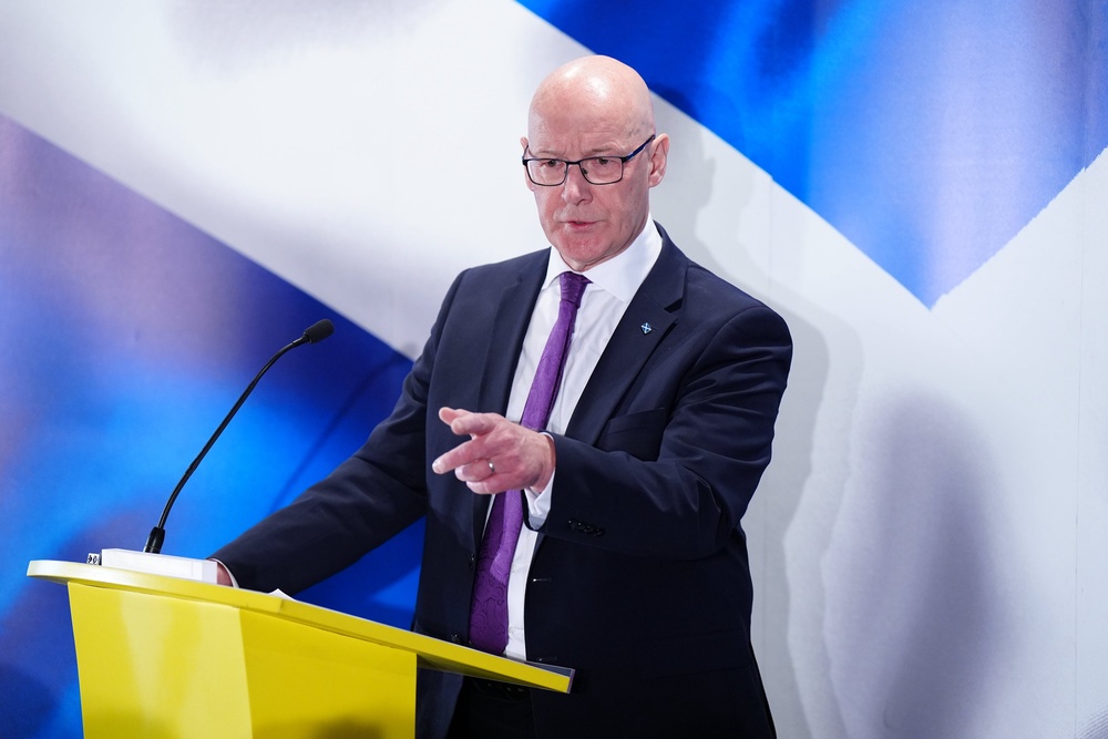 SNP leader and First Minister John Swinney insisted the party’s financial position was ‘strong’ (Jane Barlow/PA) (PA Wire)
