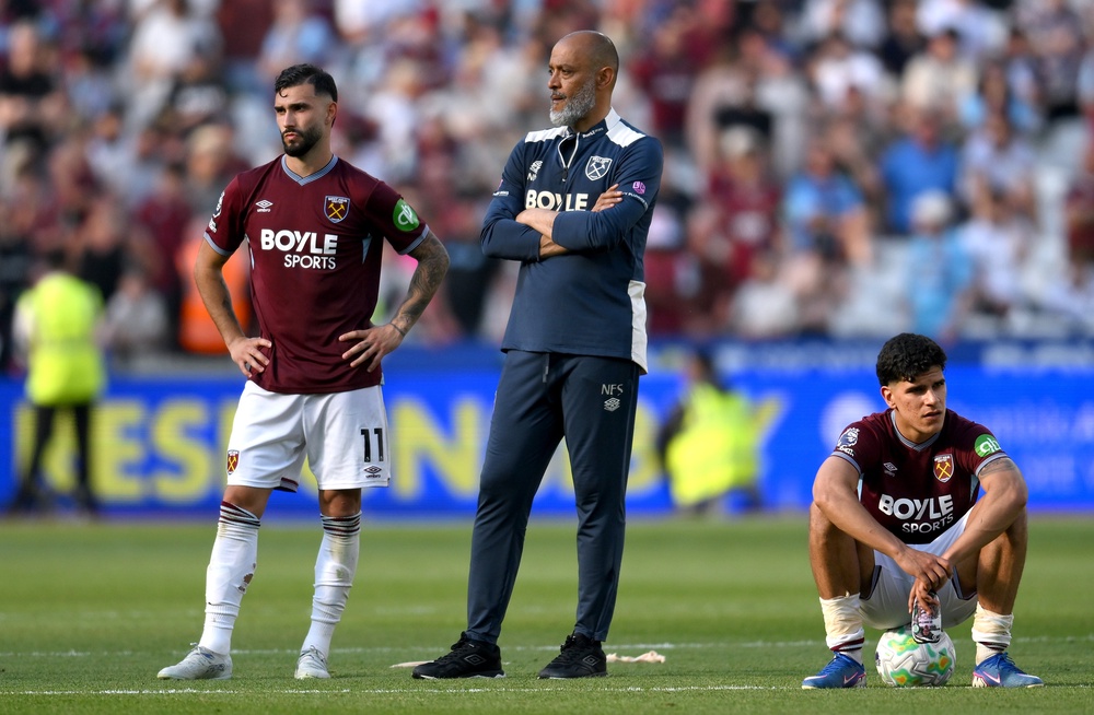 Nuno will remain as West Ham boss despite relegation (Getty)