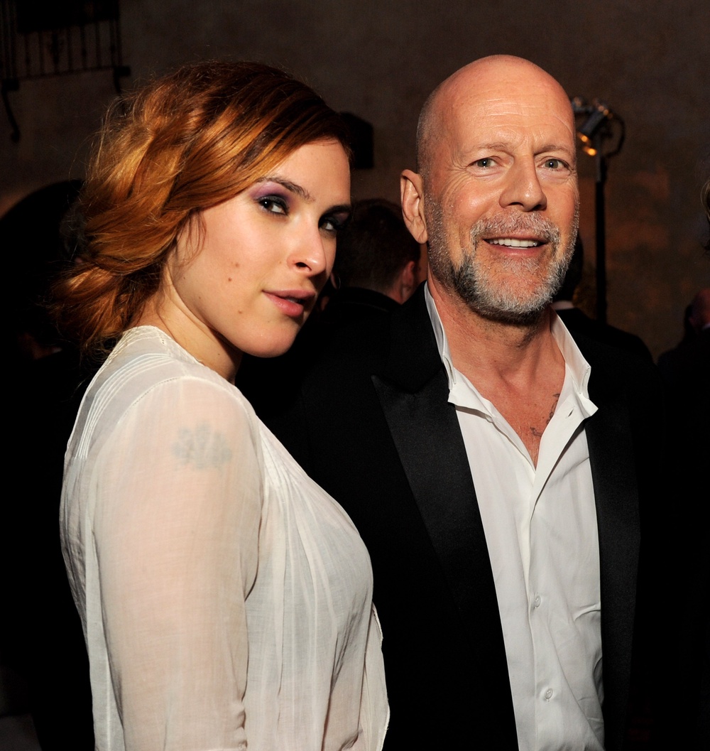 Rumer Willis is the eldest daughter of former couple Bruce Willis and Demi Moore (Getty Images)