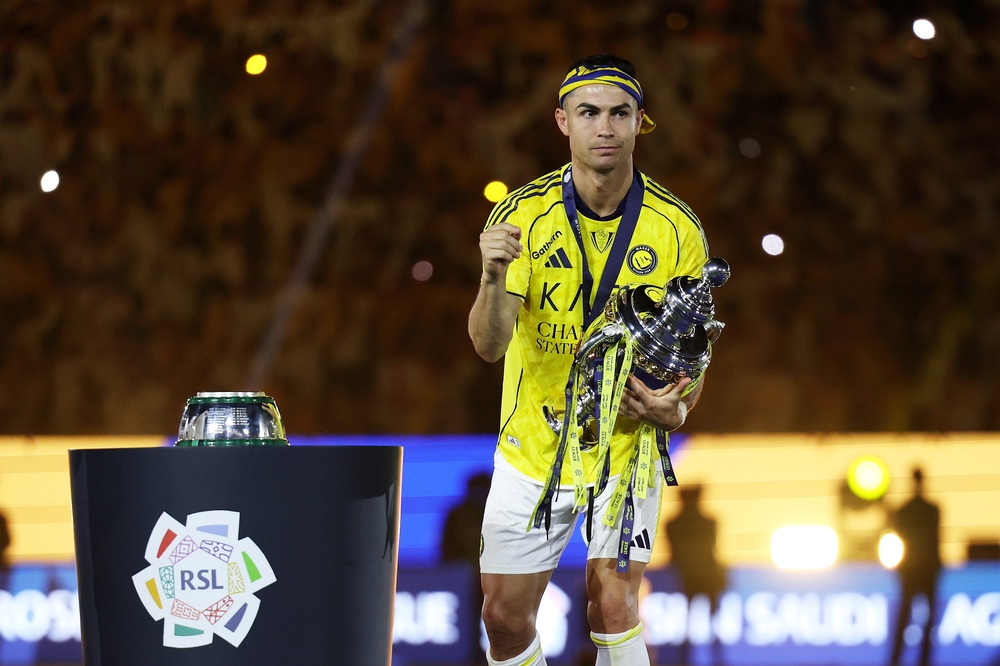 Ronaldo recently claimed his first Saudi Pro League title with Al Nassr (Getty)
