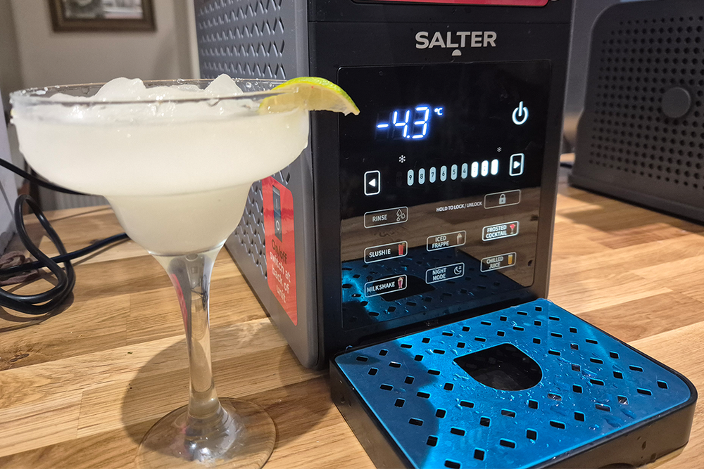 I liked the large numerical display showing the temperature of my drink (Kerry Law/The Independent)