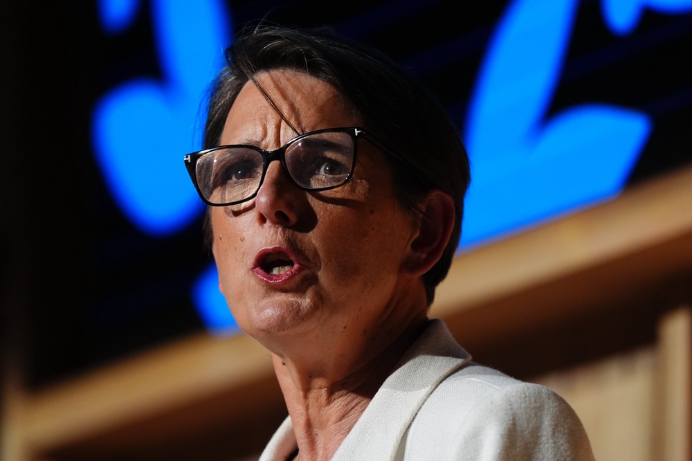 Anne Keast-Butler described AI as an ‘unstoppable force’ (Jacob King/PA) (PA Wire)
