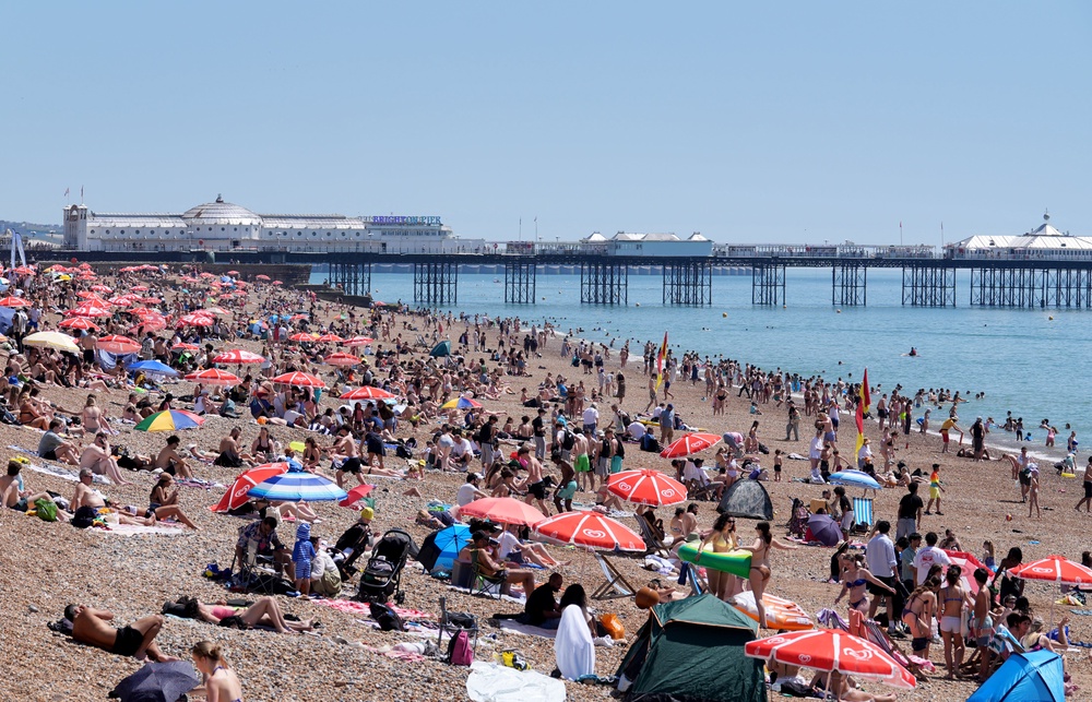 The UK saw record temperatures for May (Gareth Fuller/PA) (PA Wire)