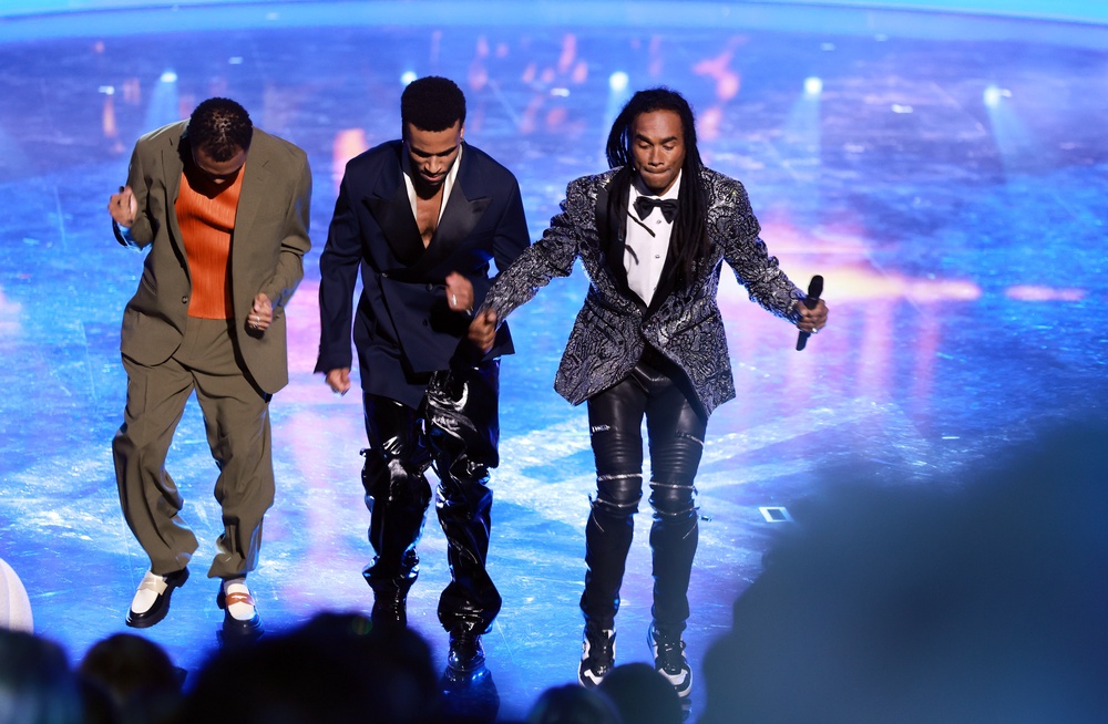 Fab Morvan, right, the surviving member of lip-syncing pop duo Milli Vanilli, is among a handful of artists who have not backed out of the Freedom 250 concerts (Getty)