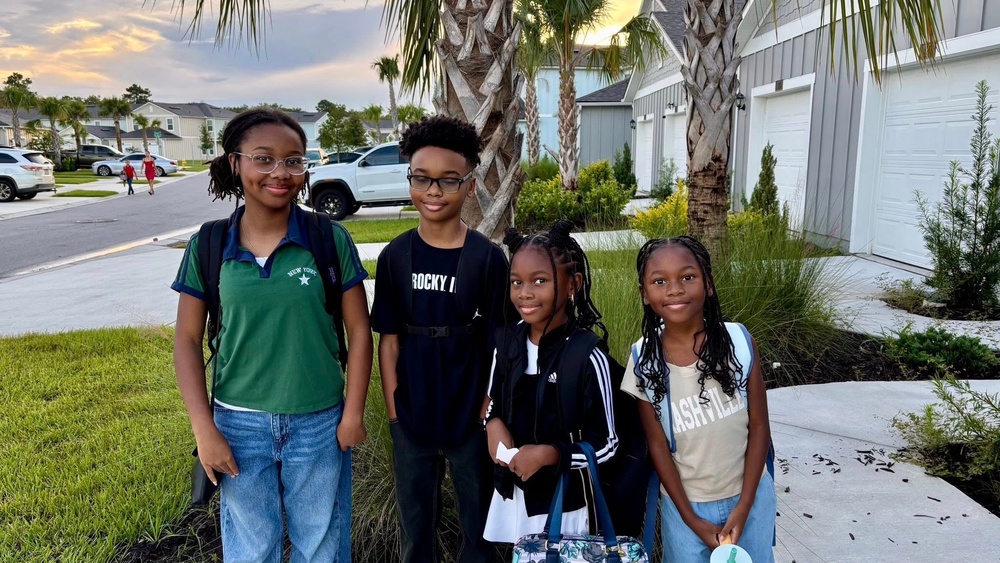Price’s kids, aged 15, 12, and 7-year-old twins, were struggling to stay awake in school and her younger ones were extremely ‘cranky’ at their daycare. The mom knew something had to change (Victoria Price)