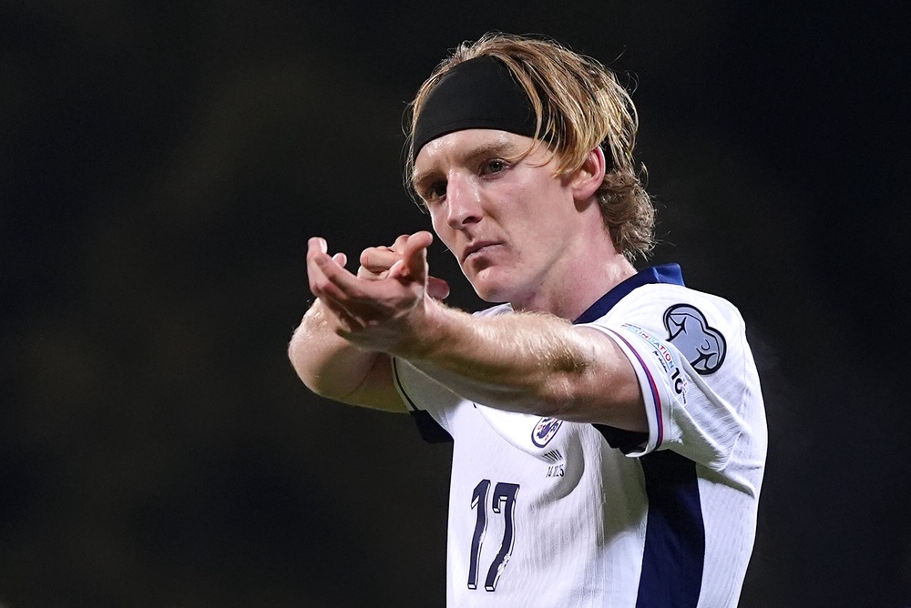 Anthony Gordon has been named in England boss Thomas Tuchel’s squad for this summer’s World Cup finals (Bradley Collyer/PA) (PA Archive)