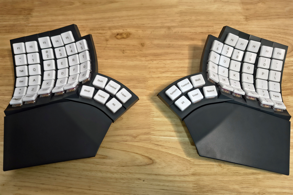 This design reduces the risk of RSI (Stuart Pritchard/The Independent)