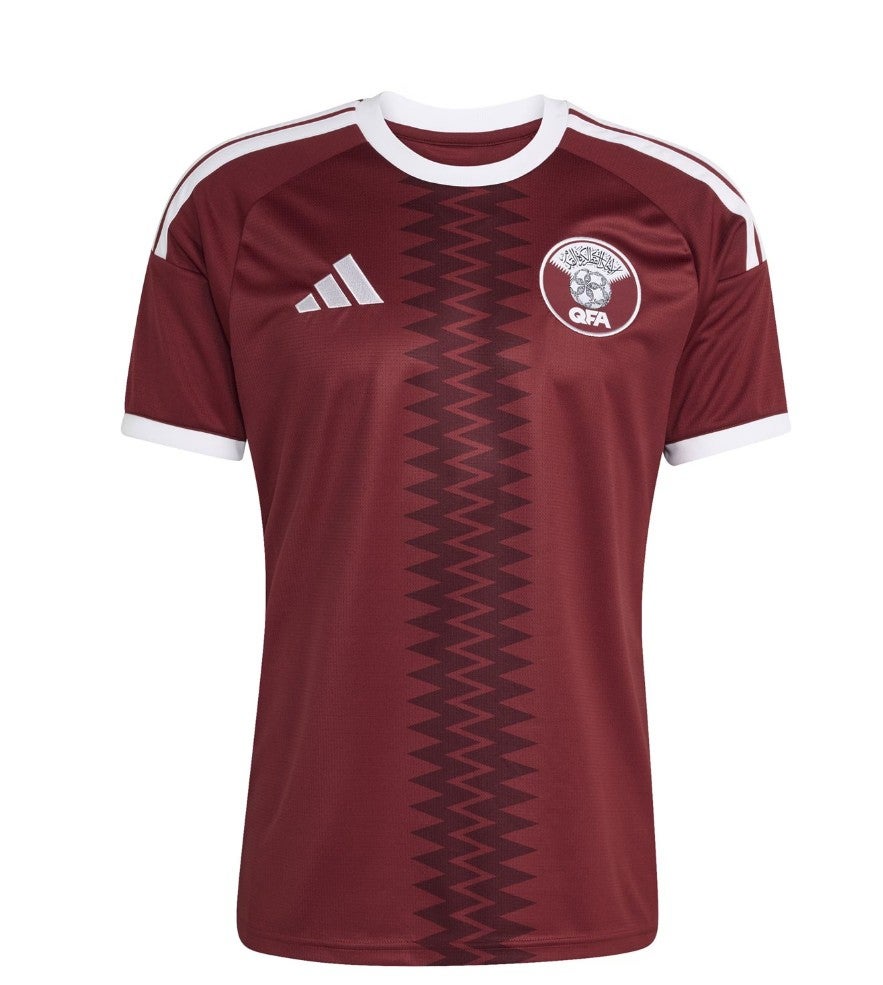 44. Qatar home (Adidas)