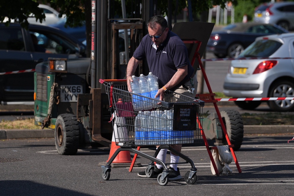 South East Water said that while water supply is expected to resume on Thursday, it could remain