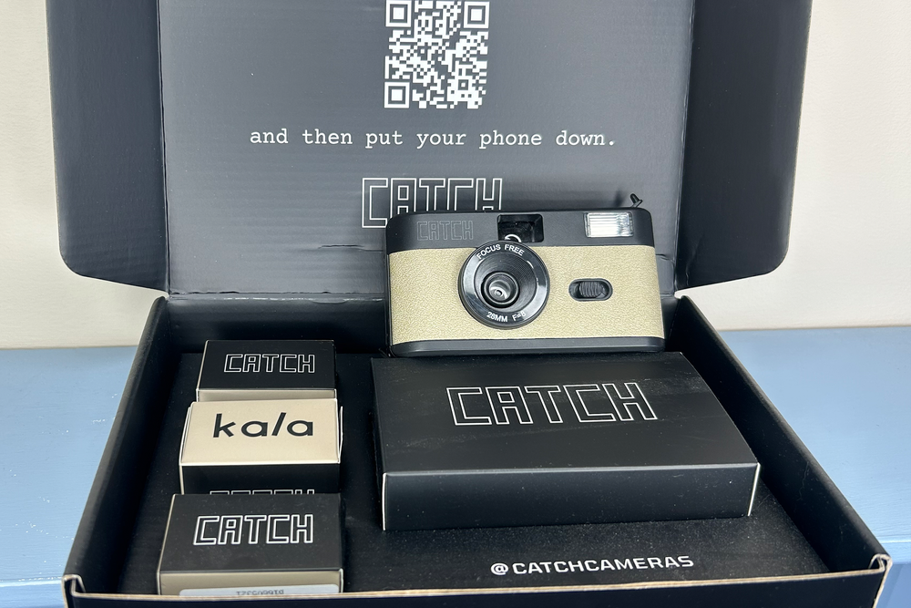 This camera fills the gap between a disposable and film camera (Emma Henderson/The Independent)