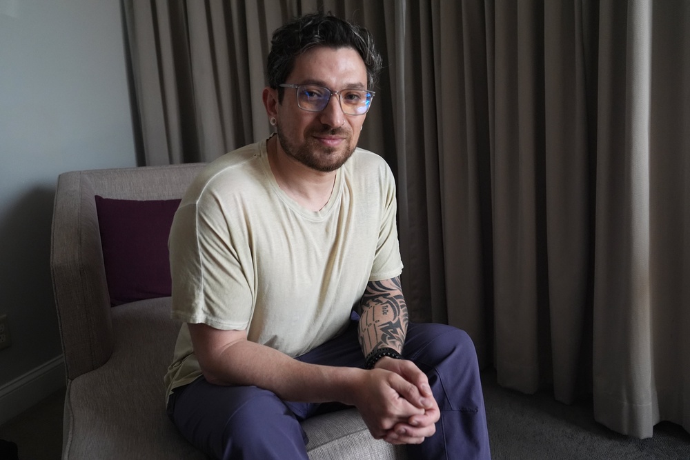 Adler believes neither of his parents knew the circumstances surrounding his adoption. He said neither were initially supportive of his decision to find his birth mother before they died in 2022 (Copyright 2026 The Associated Press. All rights reserved)
