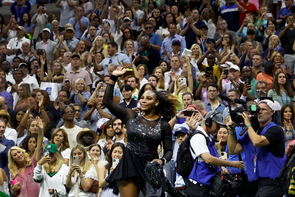 Williams’s last pro outing was a US Open third-round defeat in 2022 (Getty)
