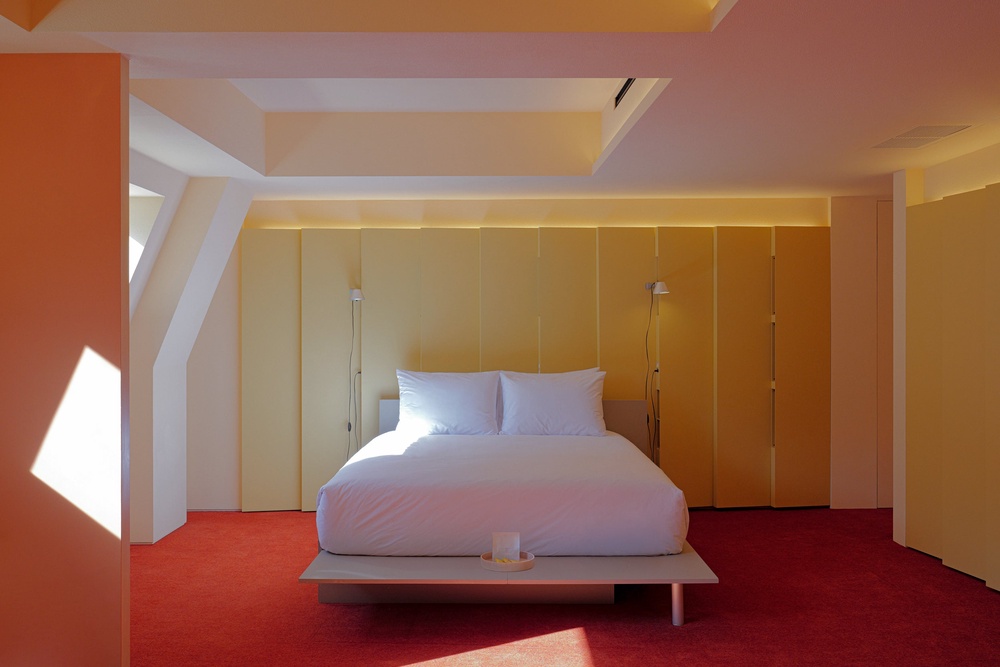 The rooms at A Better Place are minimal and modern (A Better Place)