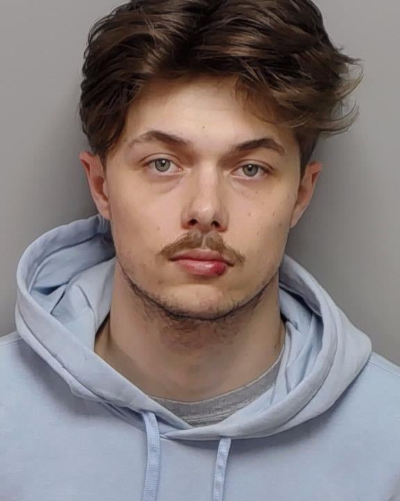Jacob Wenske, 26, has been arrested after allegedly making death threats against Erika Kirk in connection with an upcoming Turning Point USA event in San Antonio (Bexar County Sheriff's Office)