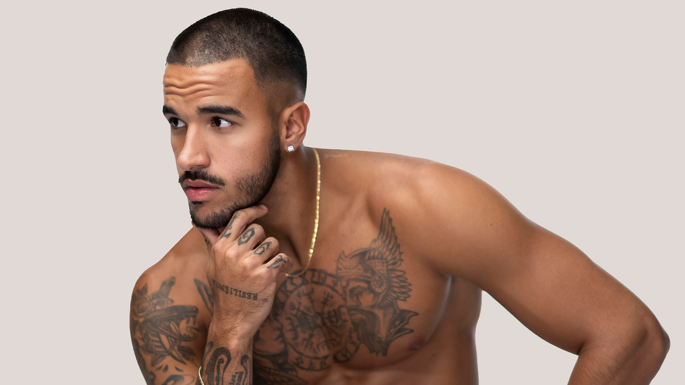 Gabriel Vasconcelos says he will bring ‘Brazilian fire’ to the Love Island villa (Peacock)
