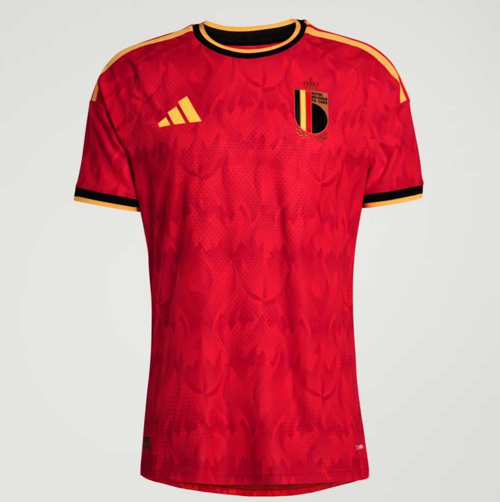 45. Belgium home (Adidas)