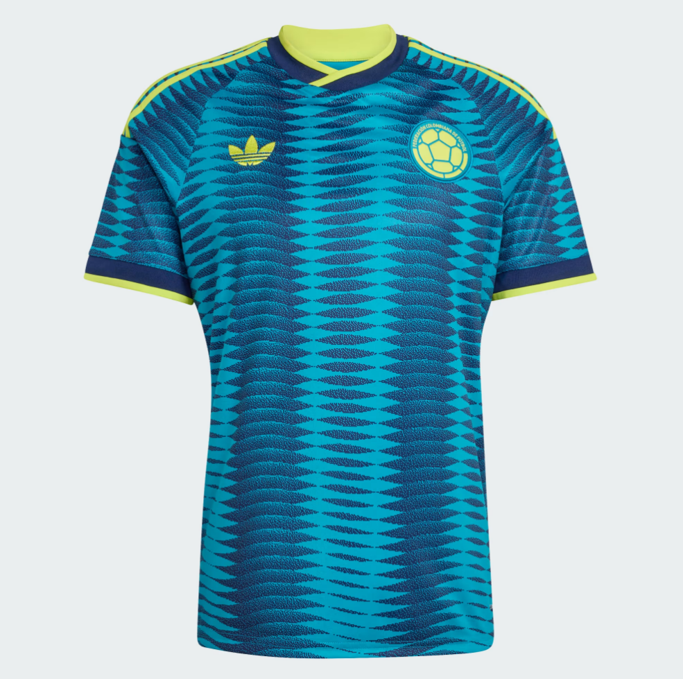 2. Colombia away (Adidas)