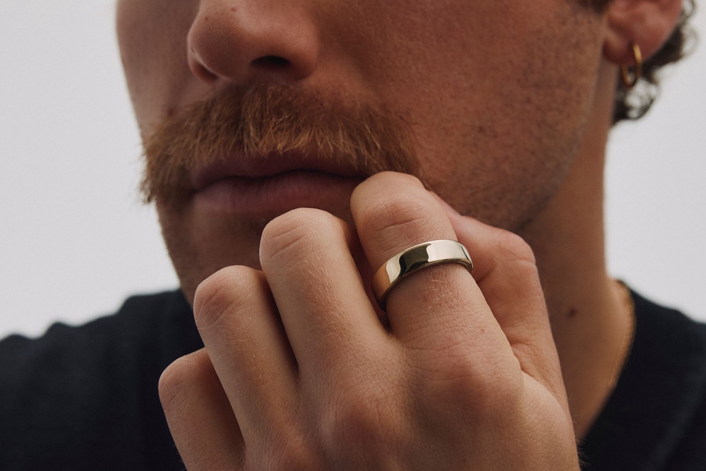 The Oura ring 5 looks a lot slimmer than previous models (Oura)