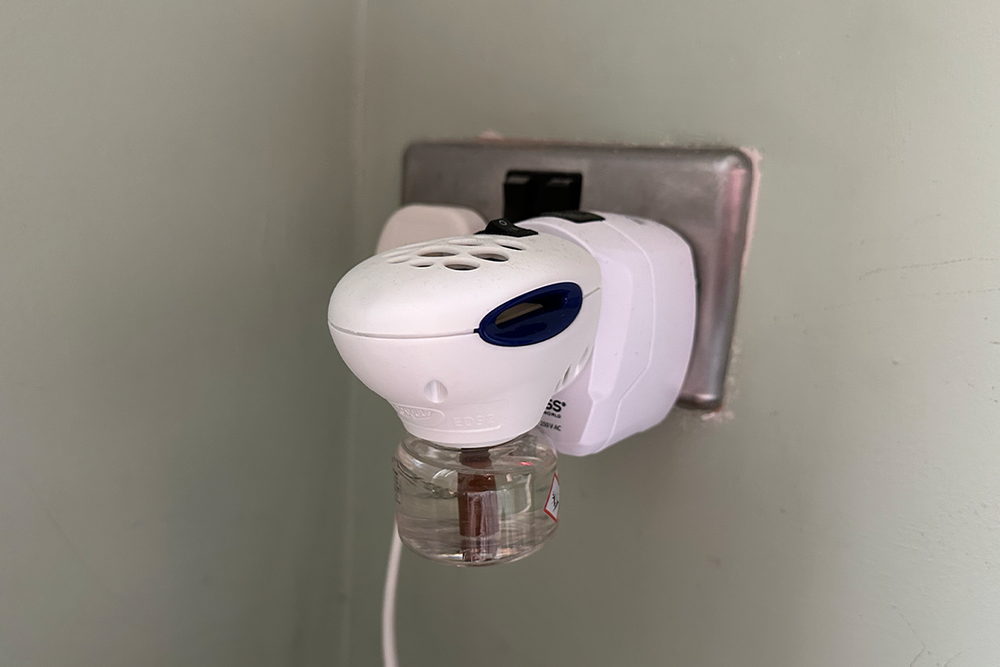 Mosquitoes feast at night, so it’s important to bring a plug-in repellent with you when visiting particularly insect-heavy locations (Alessia Armenise/The Independent)