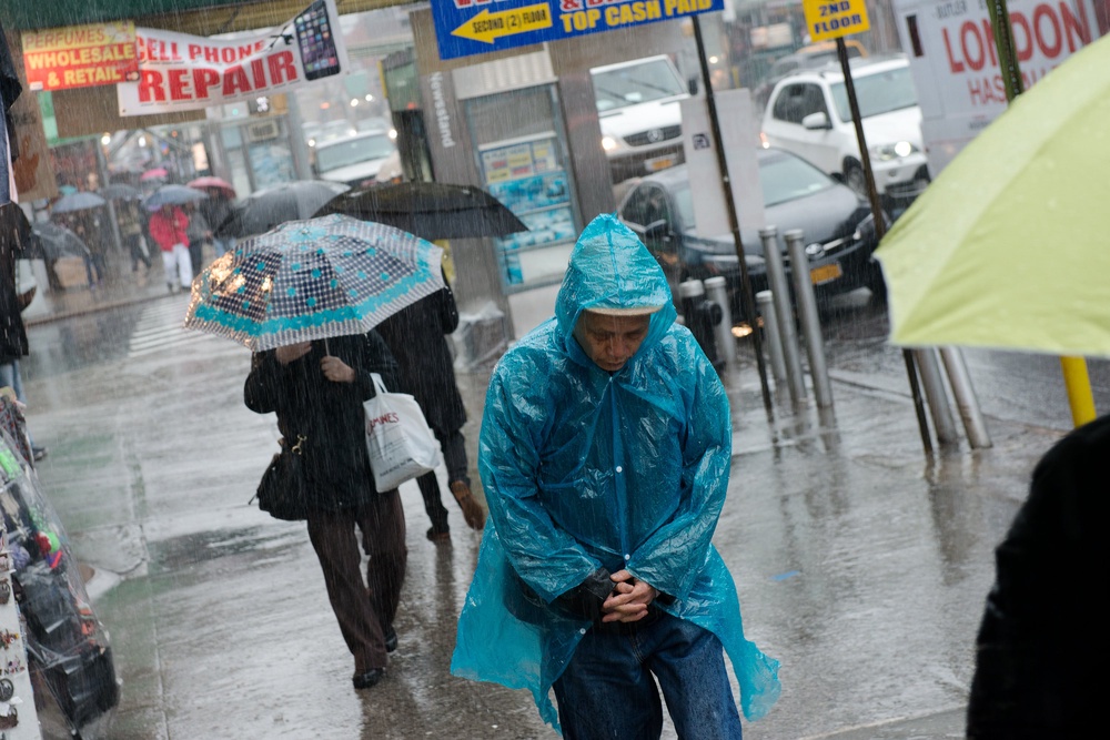 A warmer atmosphere can hold more moisture. That leads to an increased chance of storms and heavy rain (Getty Images)