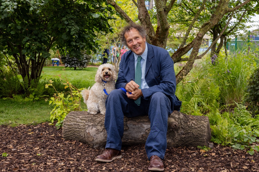 Monty Don left his BBC show earlier this month (Battersea Dogs & Cats Home)