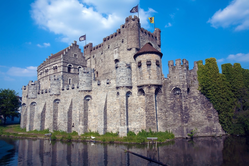 The Castle of the Counts doubles up as a macabre museum (Getty/iStock)