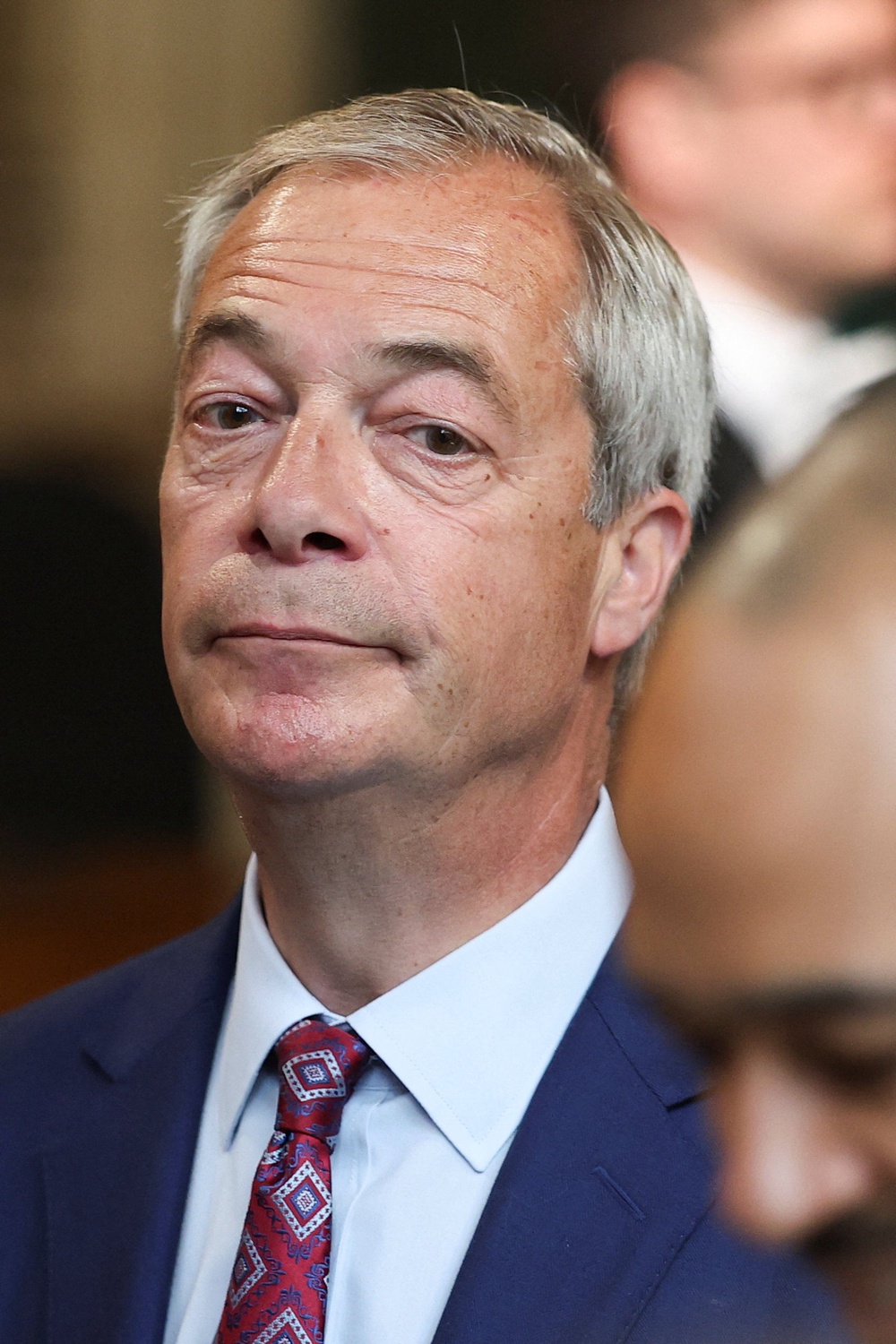 Reform UK leader Nigel Farage demanded an apology from BBC of its historic use of blackface (PA Wire)