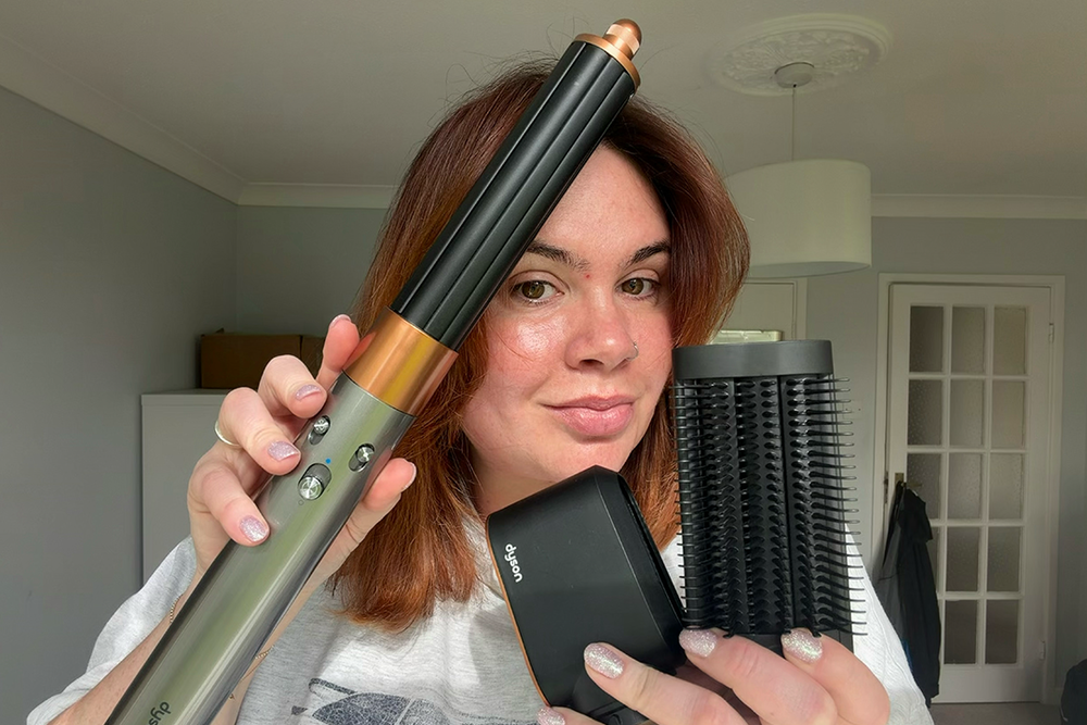 I considered everything from the attachments to the performance while testing the Dyson airwrap origin (Lucy Partington/The Independent)