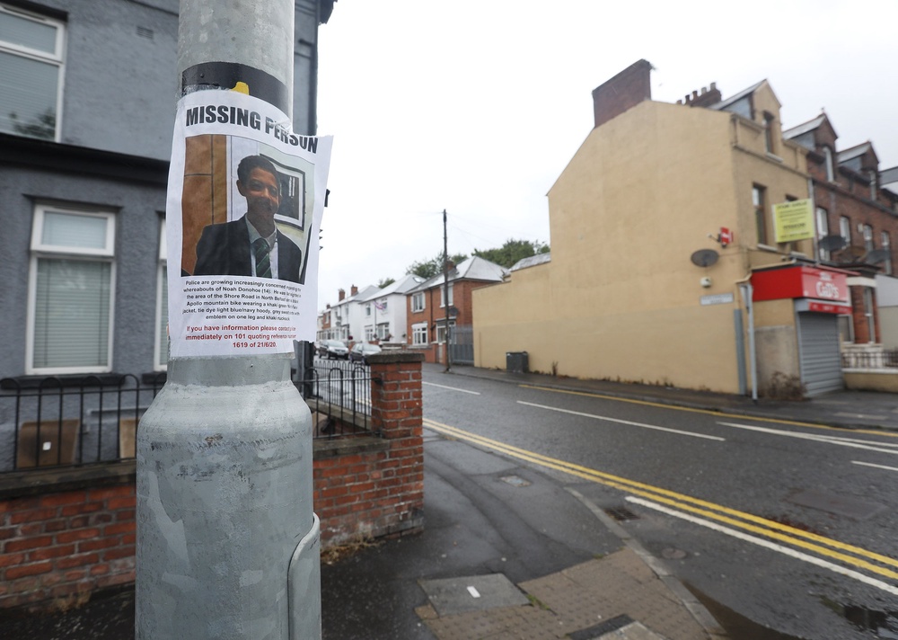 The body of the teenager was found in a storm drain tunnel a week after he went missing (Jim Corr/PA) (PA Archive)