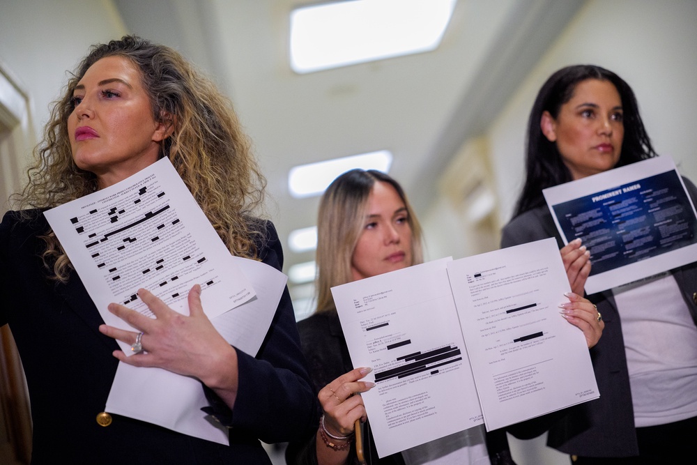 Survivors of Epstein’s abuse have demanded answers from the Trump administration about improper redactions and whether the sex offender’s co-conspirators are facing Justice Department scrutiny (Getty)