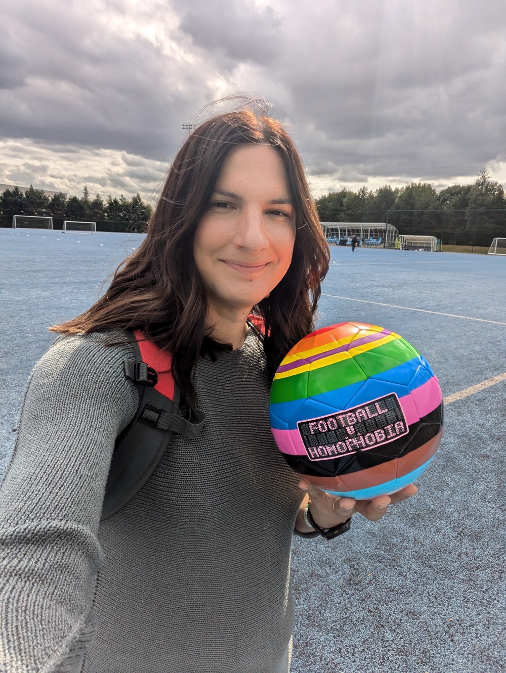 Washington is now the director of the Football v Transphobia campaign, which she founded in 2019 (Natalie Washington)