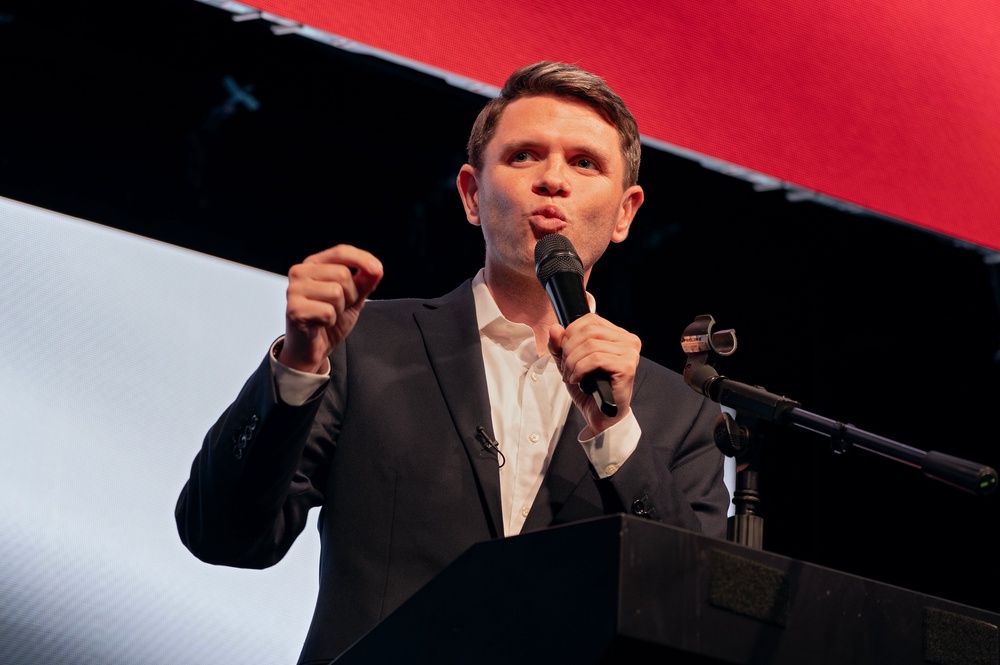 Democrats are hoping to make inroads in Texas and hoping Senate nominee James Talarico can help them flip control of the chamber (Getty)