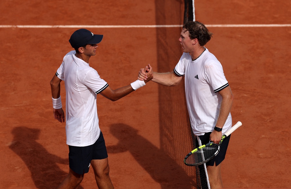 Jodar overcame Alex Michelsen in a five-set battle (Getty)