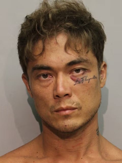 The charges come two days after Baker was arrested following a manhunt on Hawaii's Big Island (Hawaiʻi Police Department via AP)
