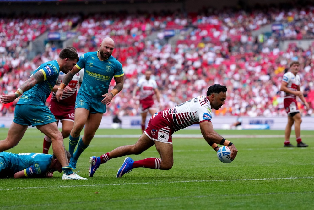 Bevan French marked his return from injury with a try (Bradley Collyer/PA) (PA Wire)