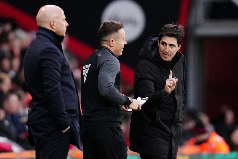 Liverpool have swapped Arne Slot for Iraola, a year after winning the Premier League (PA Archive)