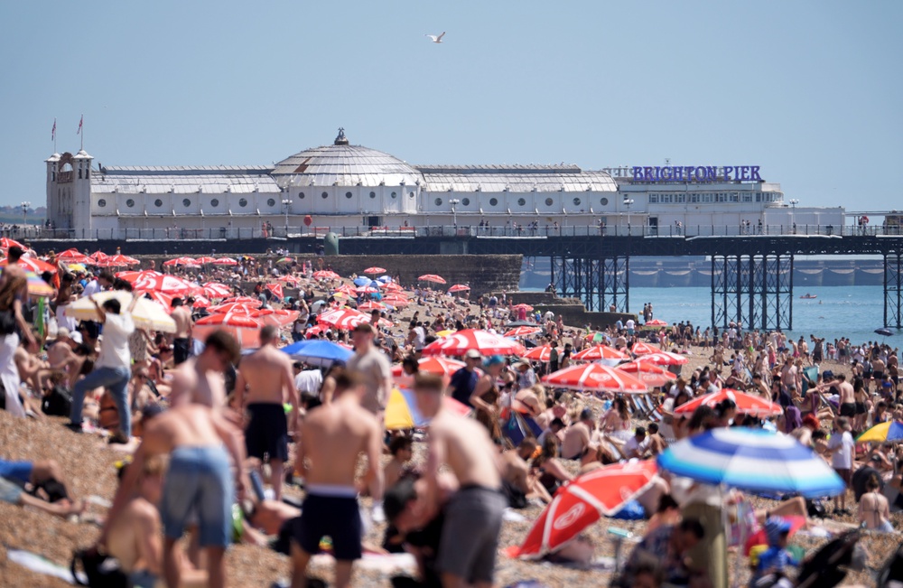 Heavy rain and thunderstorms were expected to hit the UK after the heatwave (Gareth Fuller/PA) (PA Wire)