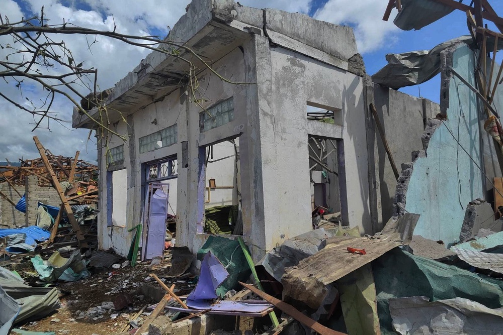 The incident took place in an area situated about 3 kilometers (2 miles) south of the Chinese border (Palaung Land via AP)