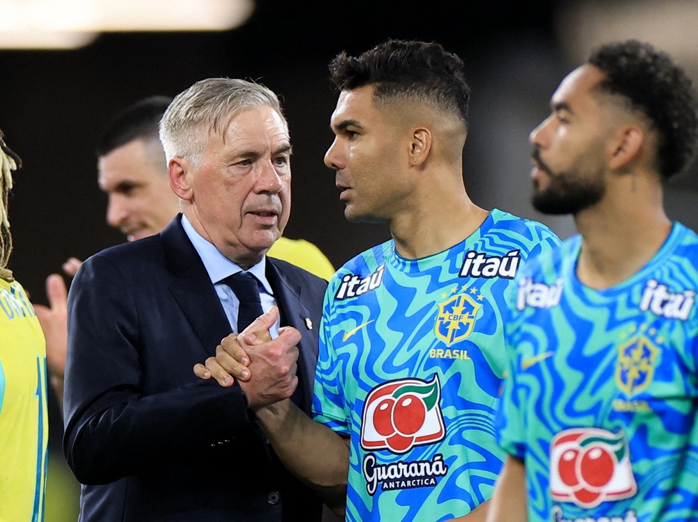 Brazil coach Carlo Ancelotti was appointed in May 2025 (Reuters)